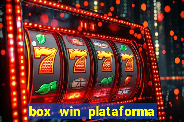 box win plataforma de jogos